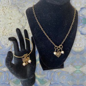 Victorian Necklace and Bangle